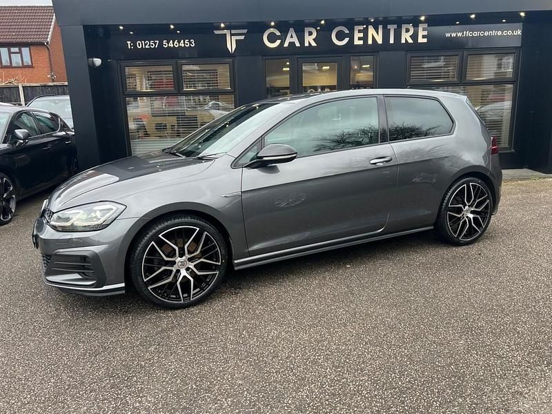Begagnad VW Golf VII GTD 184 HK (135 kW) 2017 Grå Halvkombi