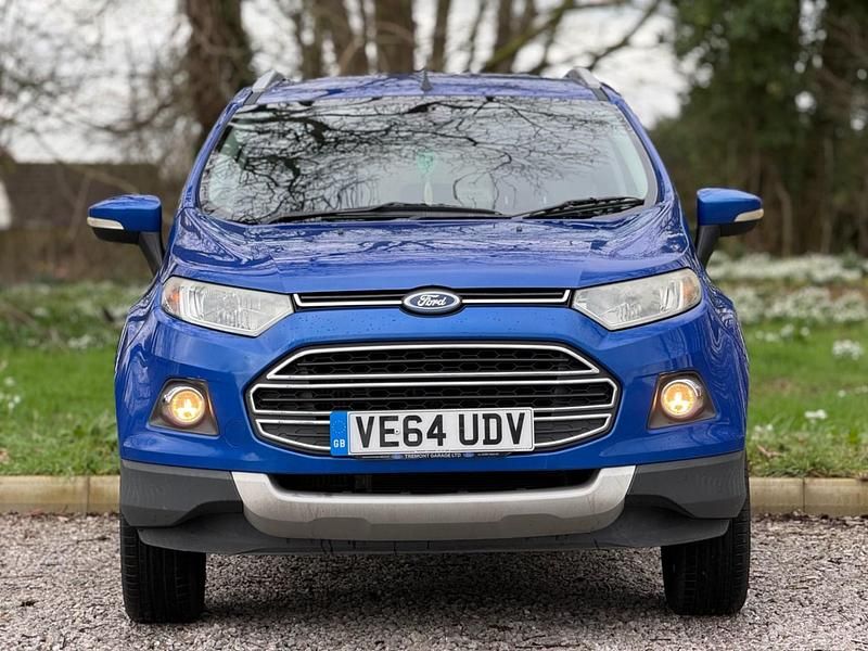Used Ford Ecosport Titanium 125 HP (91 kW) 2015 Blue SUV
