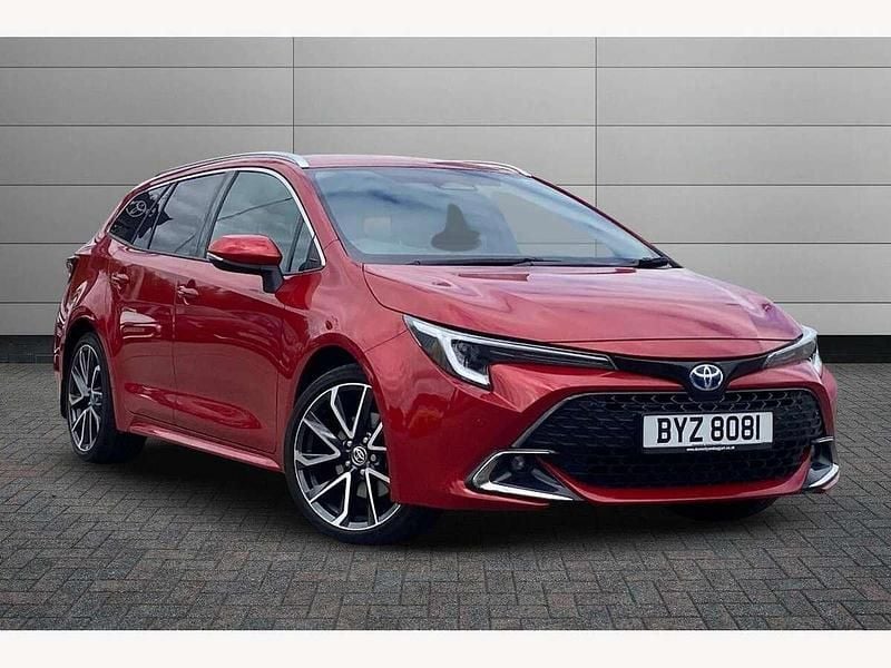 Red Used 2023 Toyota Corolla Sport Estate | £24,850 (Fair price) - Image 1/3