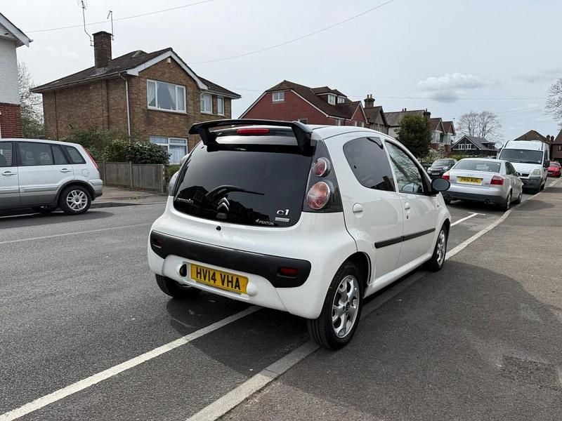 Used Citroën C1 Platinum 2014 White Hatchback