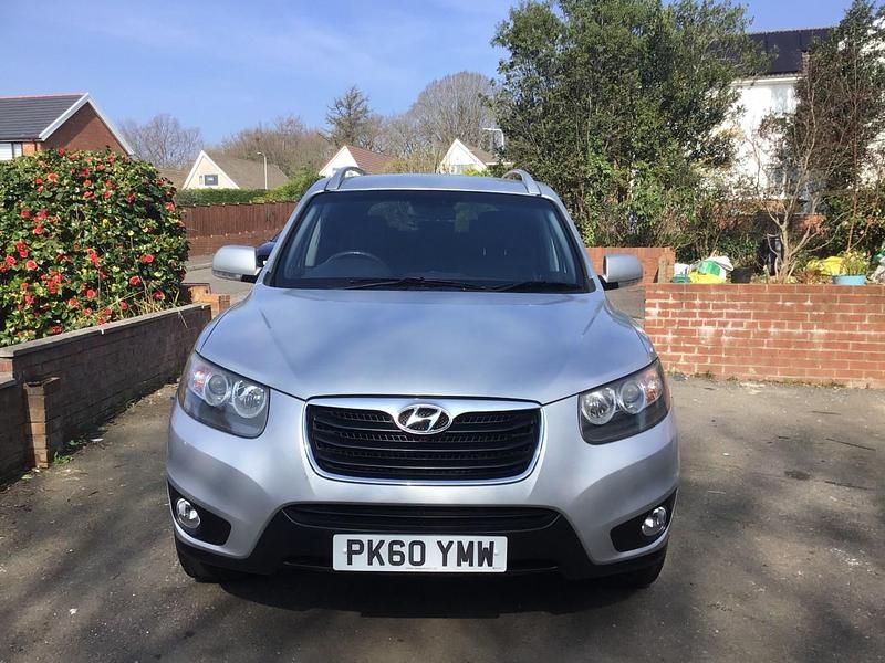 Used Hyundai Santa Fe Premium 197 HP (144 kW) 2011 Silver SUV