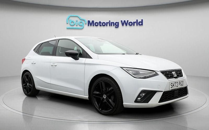 Used Seat Ibiza FR 110 HP (80 kW) 2022 White Hatchback