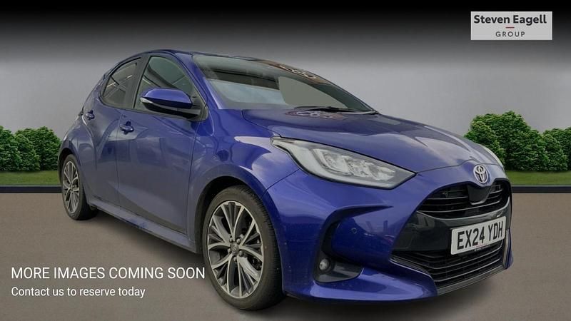 Used Toyota Yaris Hybrid 2024 Blue Hatchback