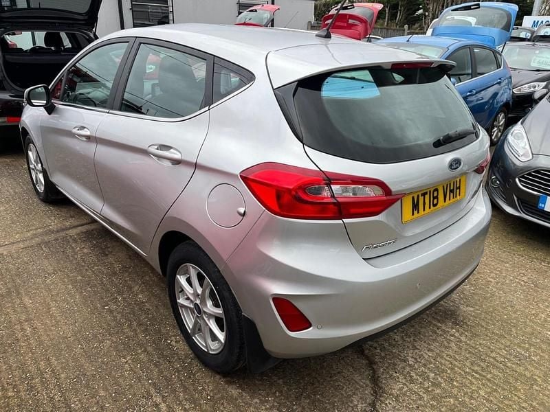 Used Ford Fiesta Zetec 2018 Silver Hatchback