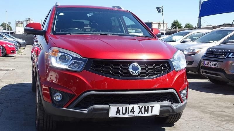 Red Used 2014 Ssangyong / KGM Korando SUV | £5,500 - Image 1/3