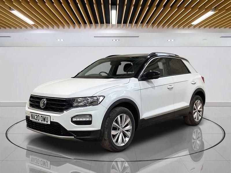 Used VW T-Roc Design 115 HP (84 kW) 2020 White SUV