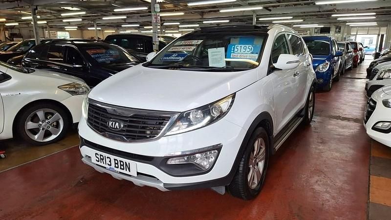 Used Kia Sportage 115 HP (84 kW) 2013 White SUV