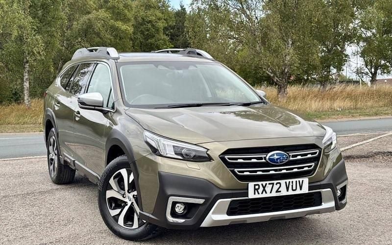 Green Used 2022 Subaru Outback SUV | £25,995 (Fair price) - Image 1/4