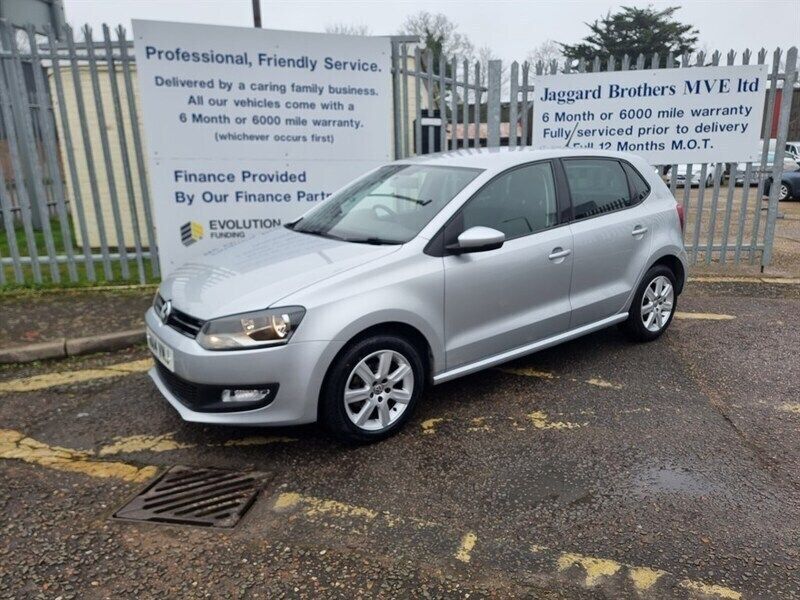 Mett silver Used 2014 VW Polo Edition Hatchback | £8,995 (Good price) - Image 1/4