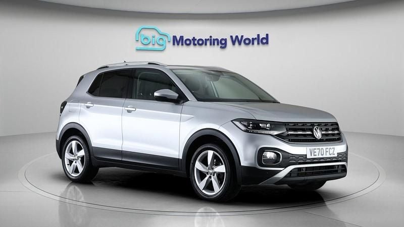 Used VW T-Cross SEL 108 HP (79 kW) 2020 Silver SUV
