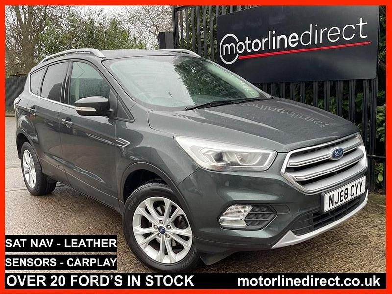 Green Used 2018 Ford Kuga Titanium SUV | £11,445 (Fair price) - Image 1/4