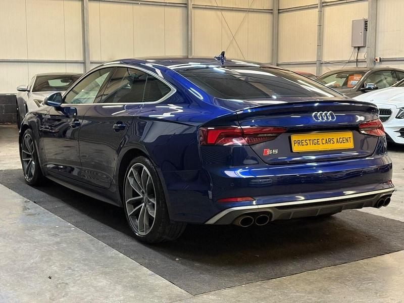 Used Audi S5 Sportback 354 HP (260 kW) 2017 Blue Hatchback