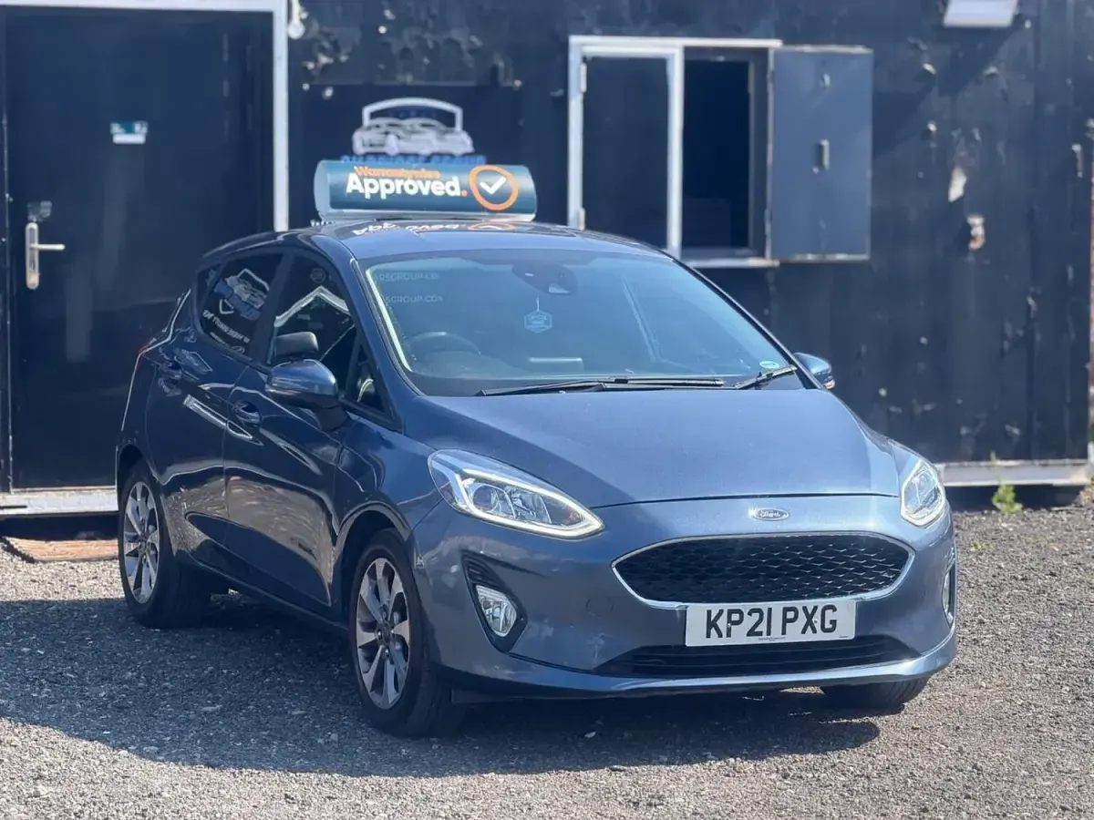 Used Ford Fiesta Trend 2021 Blue Hatchback