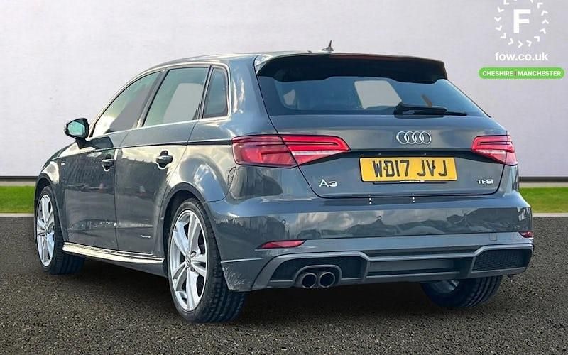 Used Audi A3 Sportback S-Line 150 HP (110 kW) 2017 Grey Hatchback