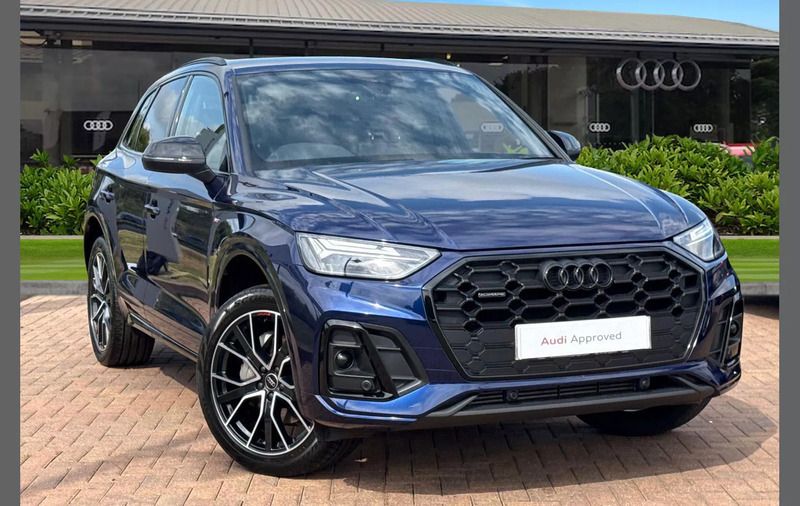 Blue Used 2024 Audi Q5 Black Edition SUV | £41,980 (A bit pricey) - Image 1/2