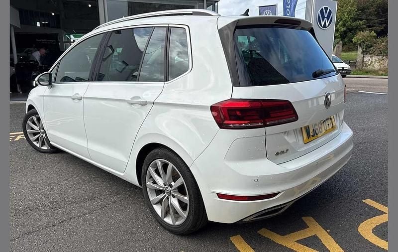 Used VW Golf Sportsvan GT 148 HP (108 kW) 2018 White MPV