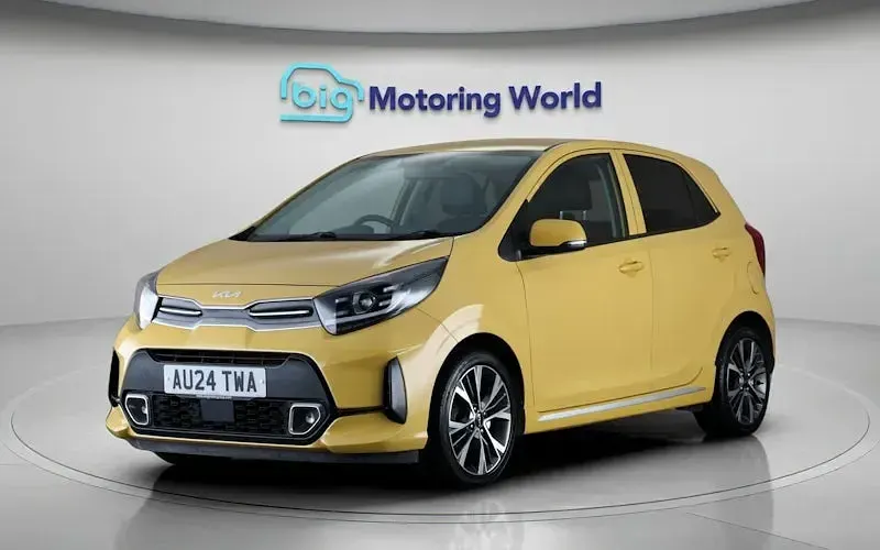 Used Kia Picanto GT-Line 67 HP (49 kW) 2024 Yellow Hatchback