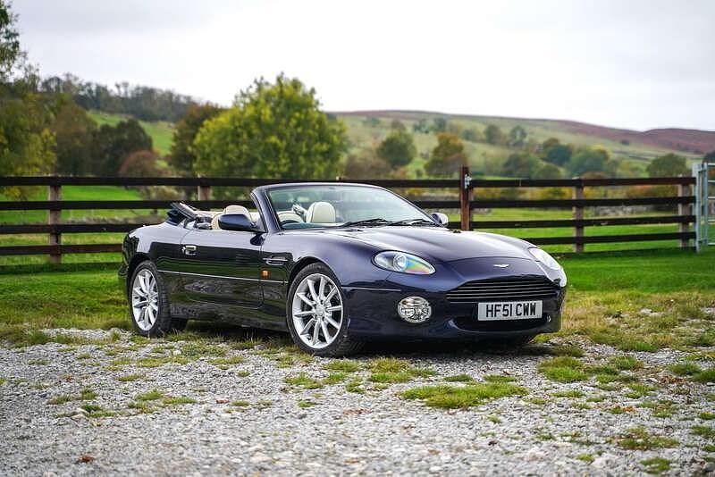 Antrim blue mica Used 2002 Aston Martin DB7 Cabriolet | £20,000 - Image 1/4