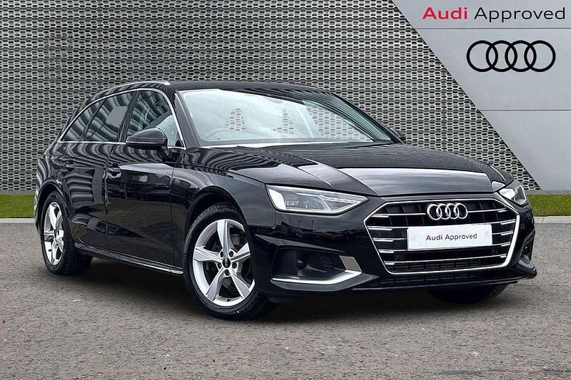 Black Used 2023 Audi A4 Sport Estate | £24,794 (Good price) - Image 1/4