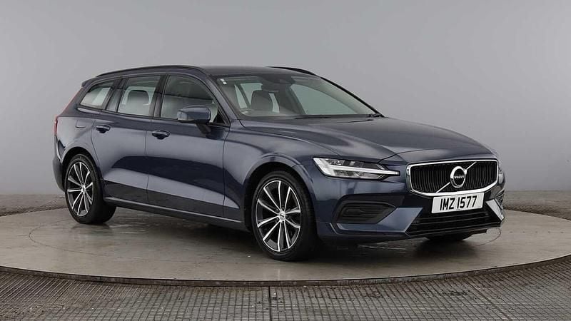 Blue Used 2021 Volvo V60 Momentum Estate | £20,000 (Good price) - Image 1/4