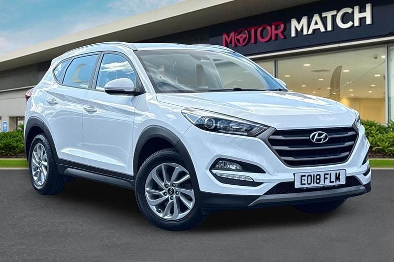 Used Hyundai Tucson SE 177 HP (130 kW) 2018 White SUV