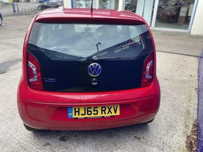 Used VW up! high up! 74 HP (54 kW) 2015 Red Hatchback