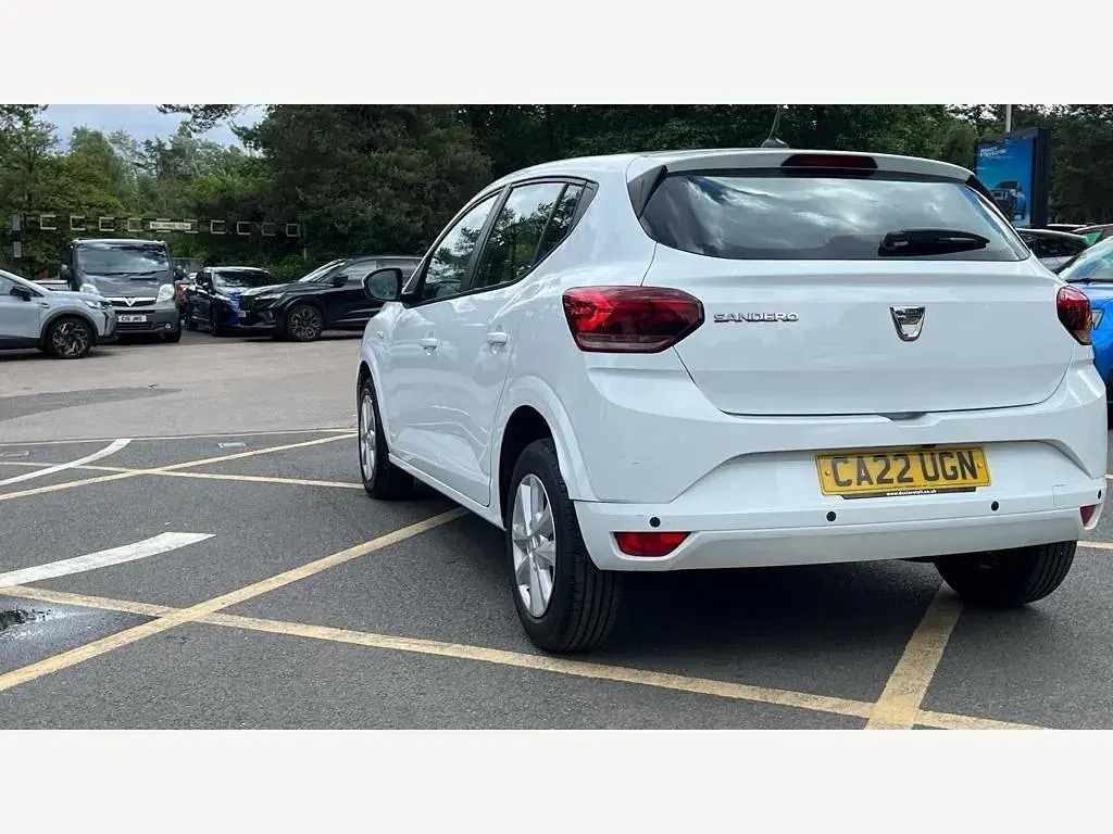 Used Dacia Sandero Comfort 2022 White Hatchback