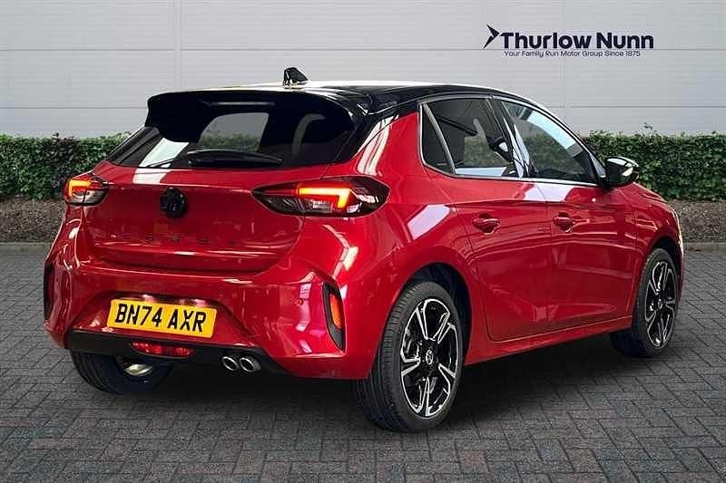 Used Vauxhall Corsa Ultimate 130 HP (95 kW) 2025 Red Hatchback