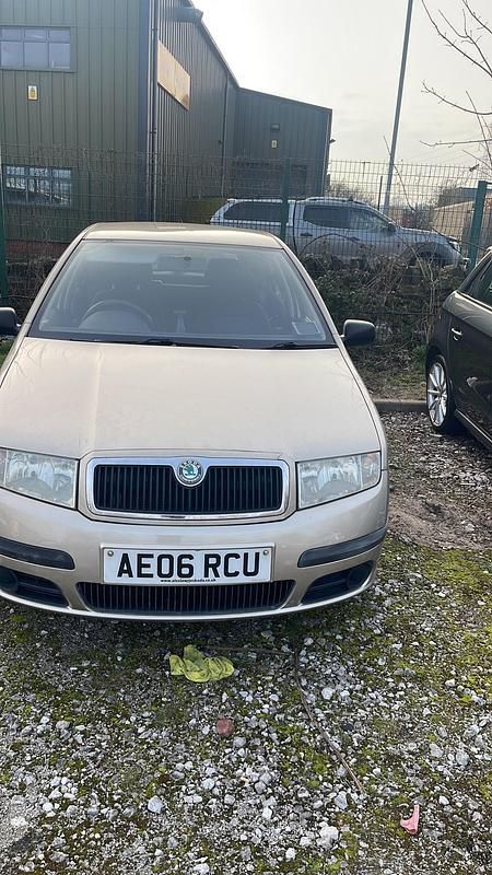 Used Skoda Fabia Classic 75 HP (55 kW) 2006 Beige Hatchback