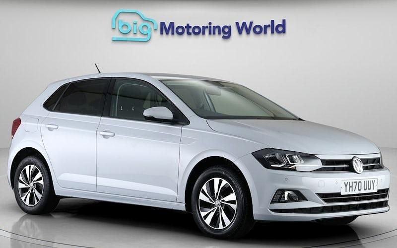 Usado VW Polo Match 95 HP (69 kW) 2020 Prateado Citadino