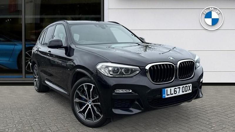 Used BMW X3 M Sport 187 HP (137 kW) 2017 Black SUV