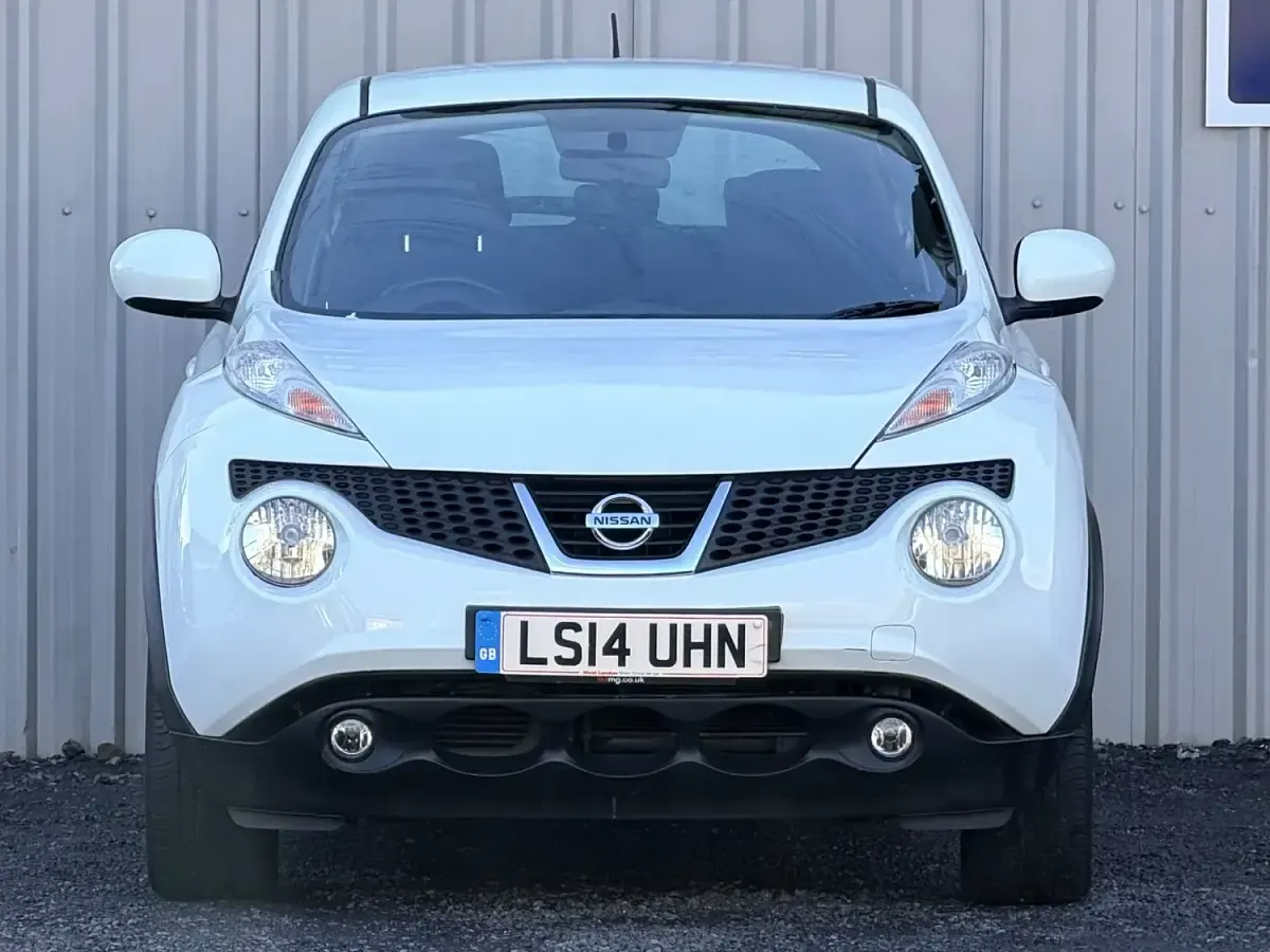 Used Nissan Juke Acenta 117 HP (86 kW) 2014 White SUV