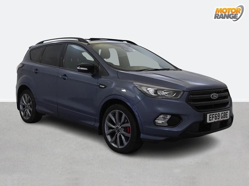 Blue Used 2019 Ford Kuga ST-Line SUV | £16,895 (Fair price) - Image 1/4