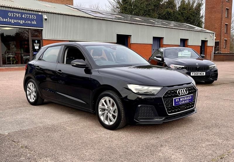 Used Audi A1 Sportback Sport 110 HP (80 kW) 2020 Black Hatchback