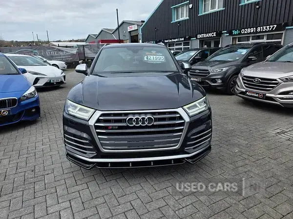 Used Audi SQ5 350 HP (257 kW) 2017 Blue SUV