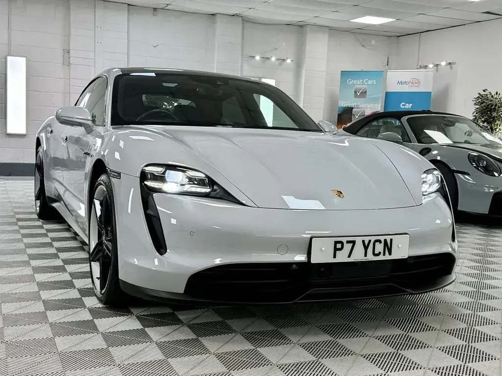 Used Porsche Taycan Performance Package 419 kW (571 HP) 2021 Grey Sedan
