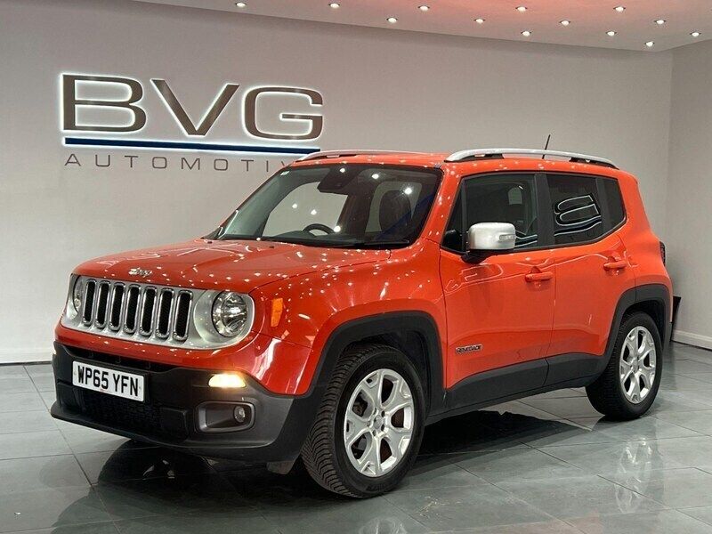 Orange Used 2015 Jeep Renegade Limited SUV | £7,744 (Fair price) - Image 1/1