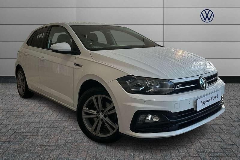 White Used 2018 VW Polo R-line Hatchback | £13,649 (A bit pricey) - Image 1/4