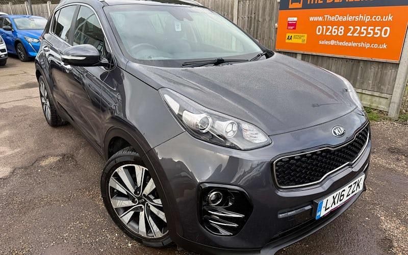 Used Kia Sportage 116 HP (85 kW) 2016 Silver SUV