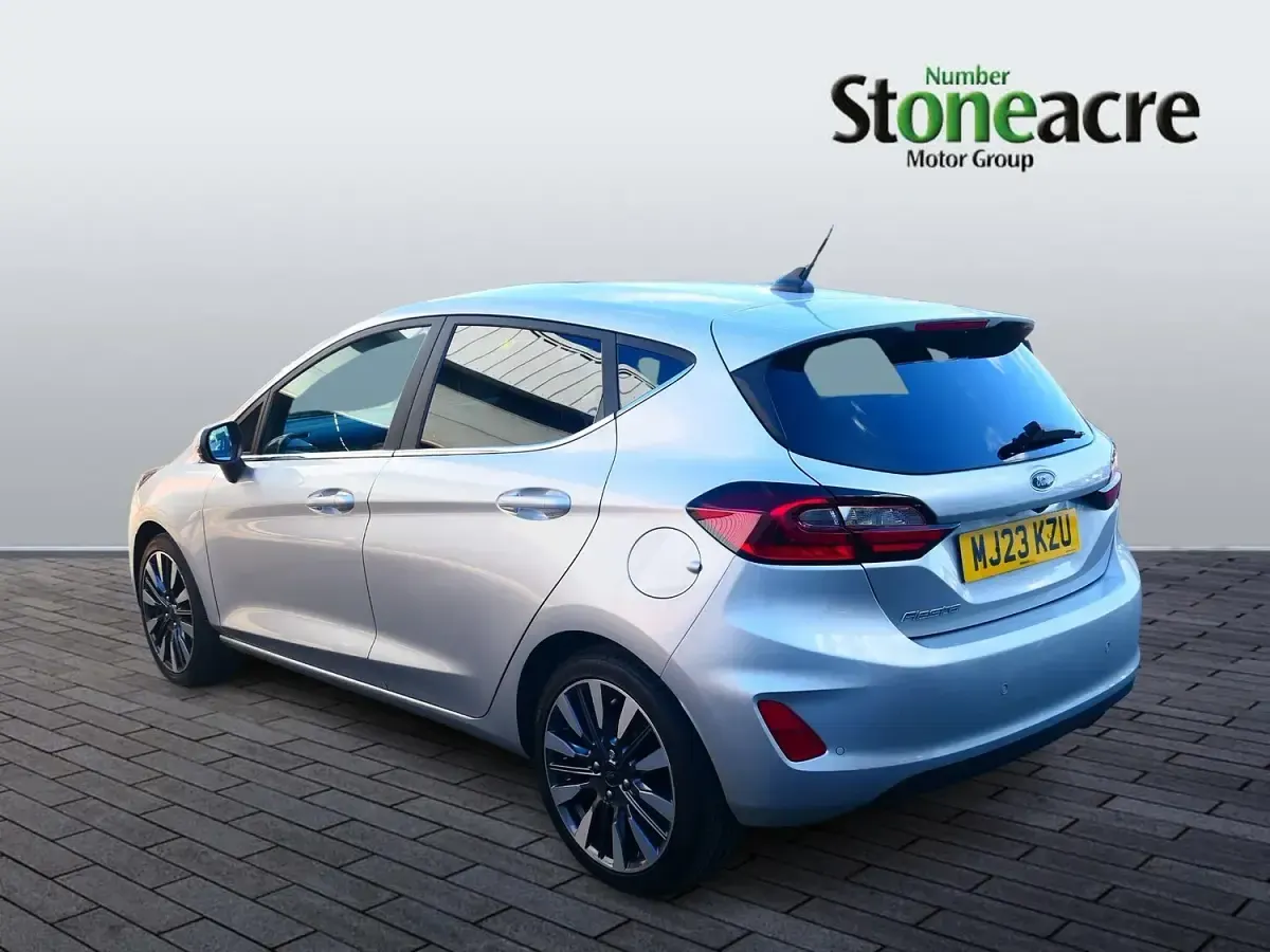 Used Ford Fiesta Titanium X 100 HP (73 kW) 2023 Silver Hatchback