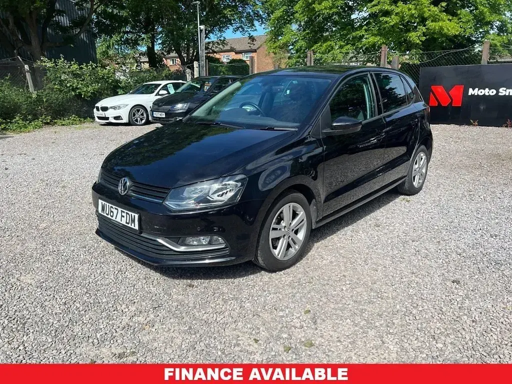 Used VW Polo Edition 90 HP (66 kW) 2017 Black Hatchback