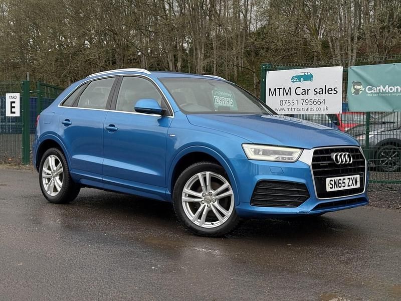 Used Audi Q3 S-Line 150 HP (110 kW) 2015 Blue SUV