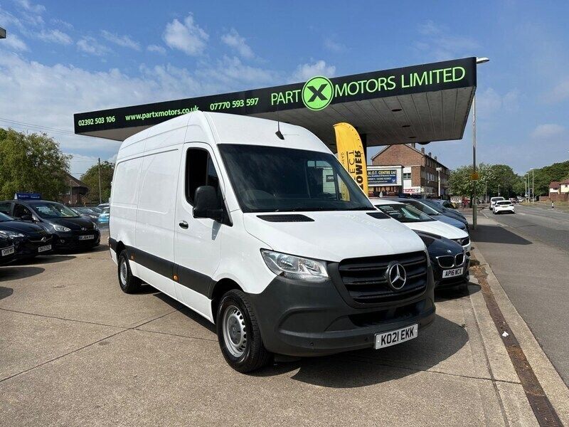 White Used 2021 Mercedes Sprinter Progressive Van | £17,000 (Fair price) - Image 1/4