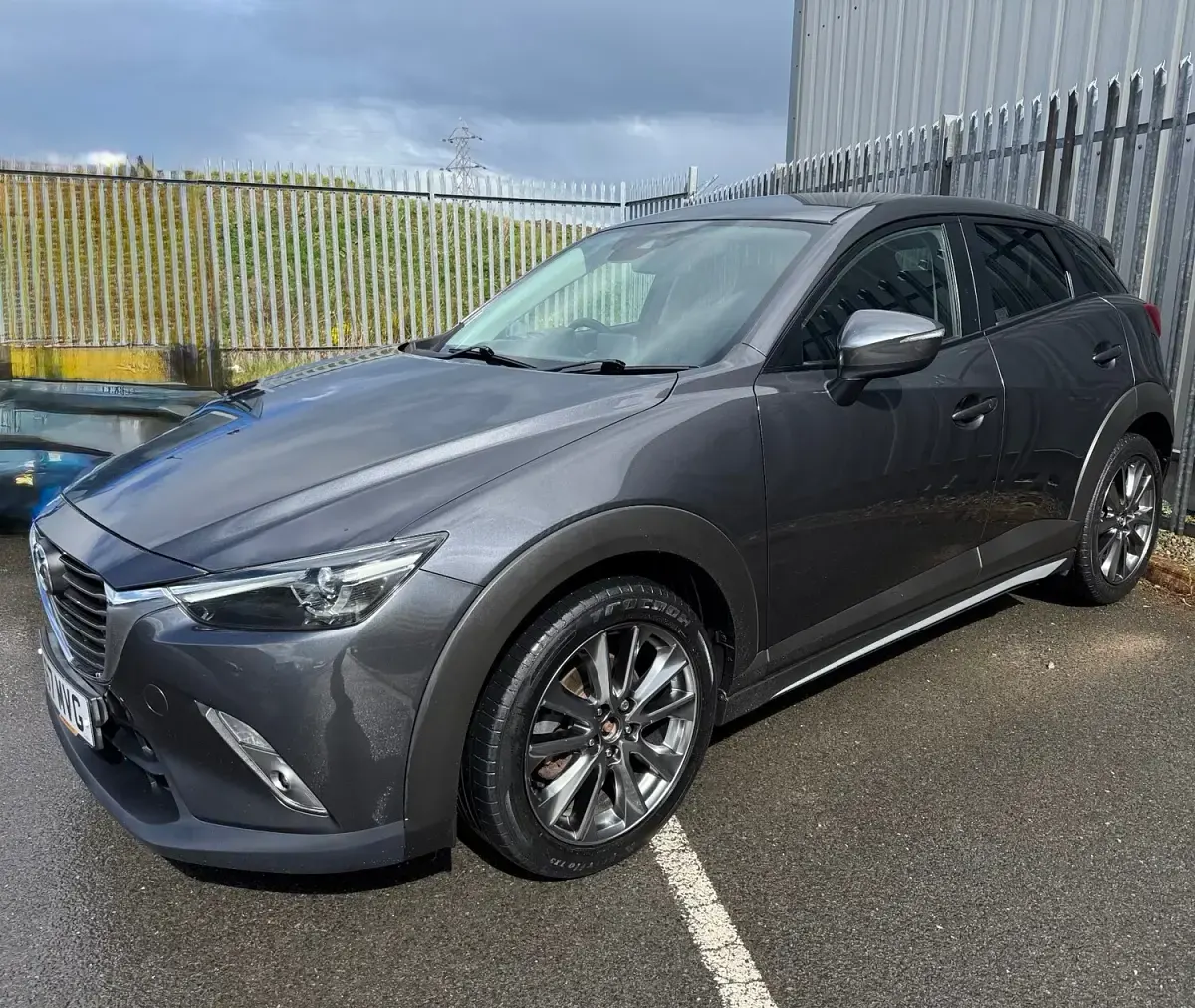 Used Mazda CX-3 Inclusive 120 HP (88 kW) 2017 Grey SUV