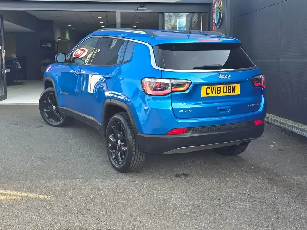 Used Jeep Compass Limited 168 HP (123 kW) 2018 Blue SUV