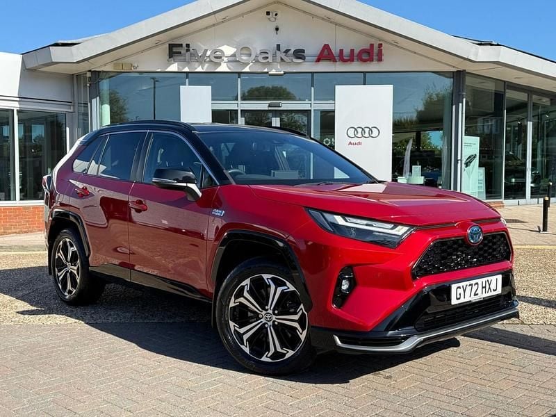 Red Used 2022 Toyota RAV4 SUV | £29,390 (Fair price) - Image 1/4