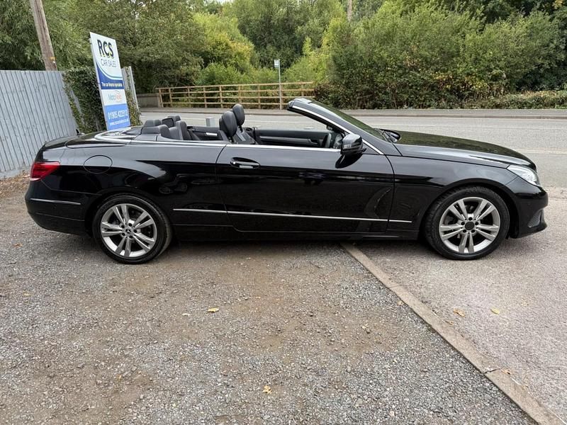 Used Mercedes E220 SE 2013 Black Cabriolet