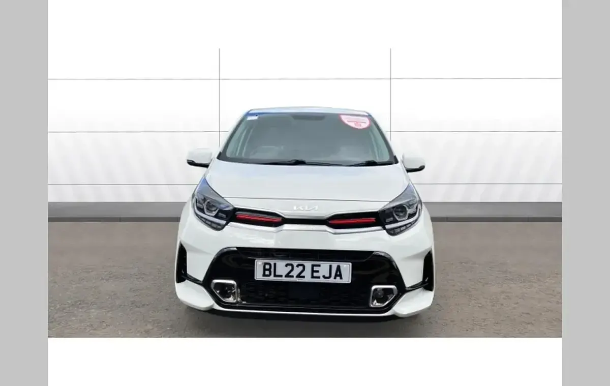 Used Kia Picanto GT-Line S 101 HP (74 kW) 2022 White Hatchback
