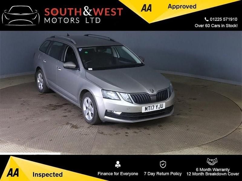 Beige Used 2017 Skoda Octavia SE Technology Estate | £5,955 (Expensive) - Image 1/3