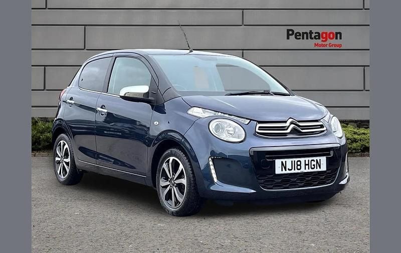 Used Citroën C1 Flair 67 HP (49 kW) 2018 Blue Hatchback